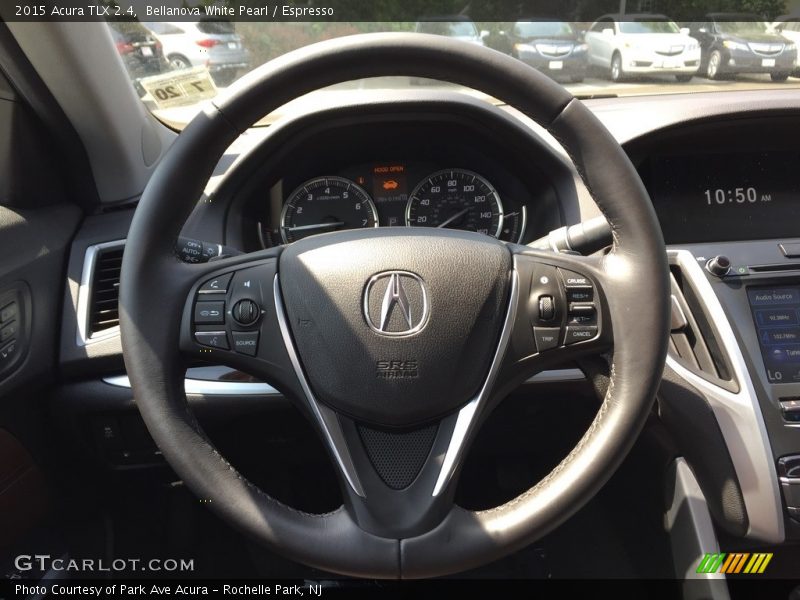 Bellanova White Pearl / Espresso 2015 Acura TLX 2.4
