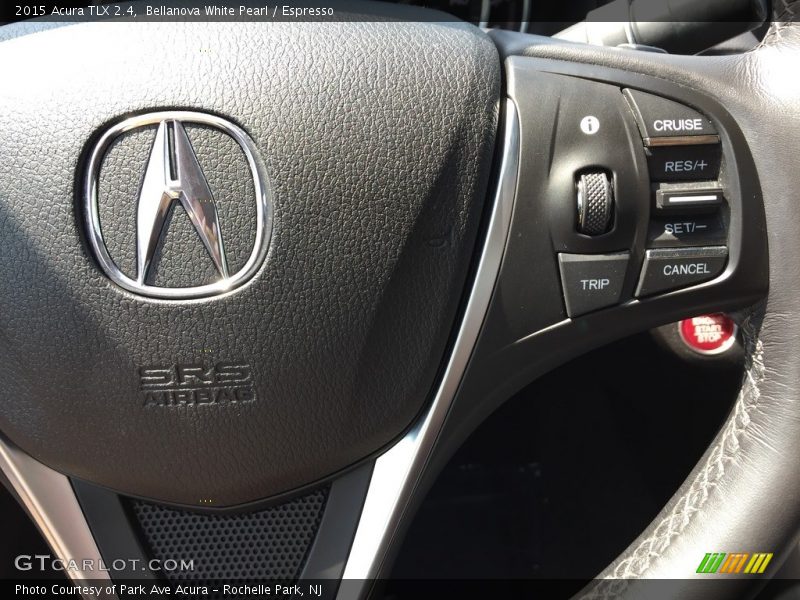 Bellanova White Pearl / Espresso 2015 Acura TLX 2.4