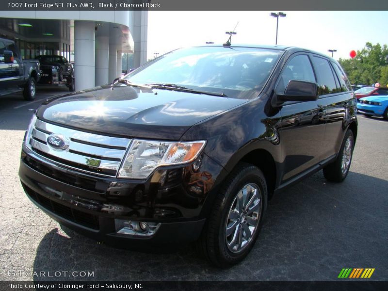Black / Charcoal Black 2007 Ford Edge SEL Plus AWD