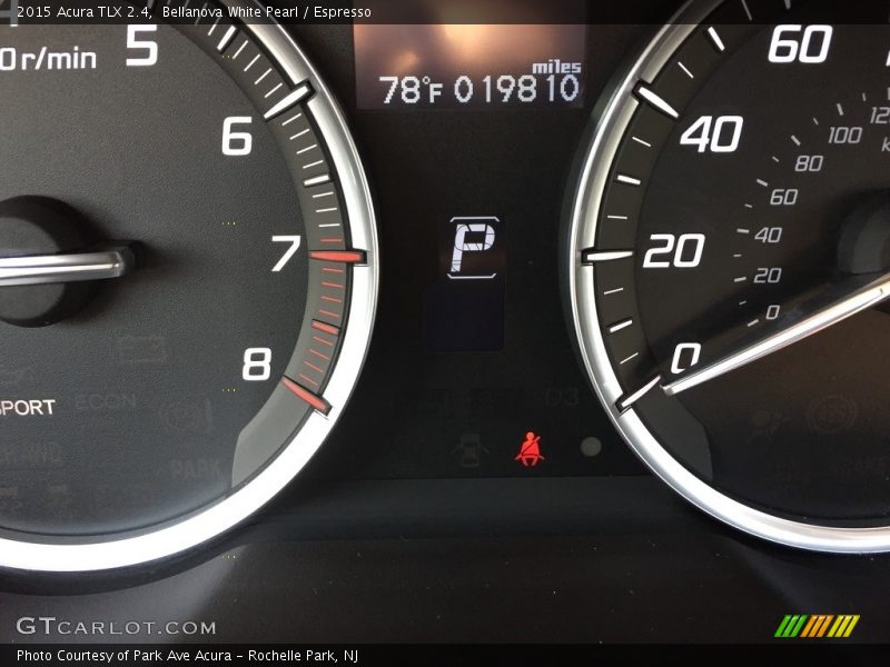 Bellanova White Pearl / Espresso 2015 Acura TLX 2.4