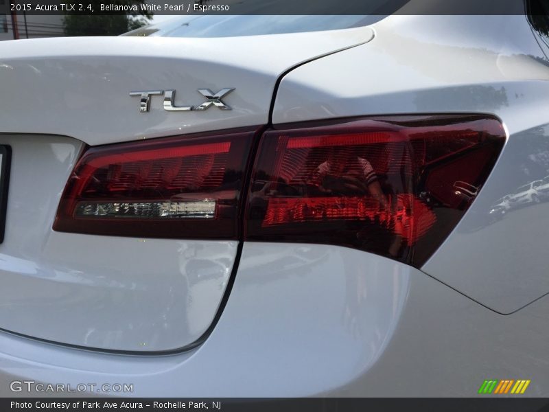 Bellanova White Pearl / Espresso 2015 Acura TLX 2.4