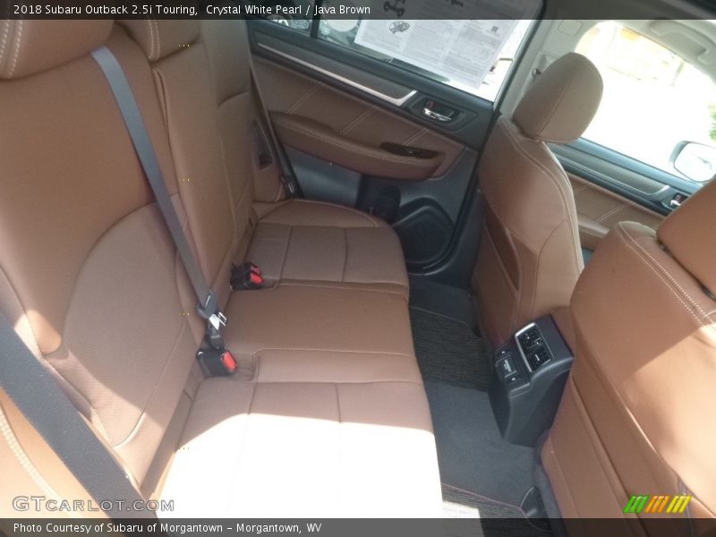 Crystal White Pearl / Java Brown 2018 Subaru Outback 2.5i Touring
