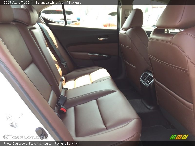 Bellanova White Pearl / Espresso 2015 Acura TLX 2.4