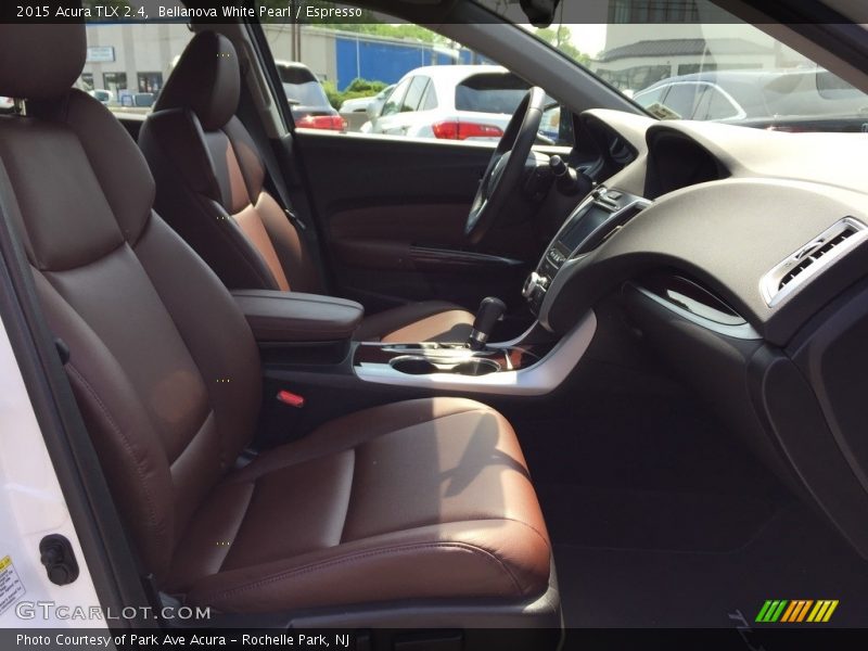 Bellanova White Pearl / Espresso 2015 Acura TLX 2.4