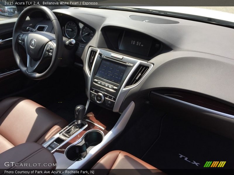 Bellanova White Pearl / Espresso 2015 Acura TLX 2.4