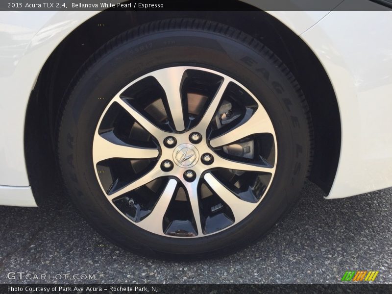 Bellanova White Pearl / Espresso 2015 Acura TLX 2.4