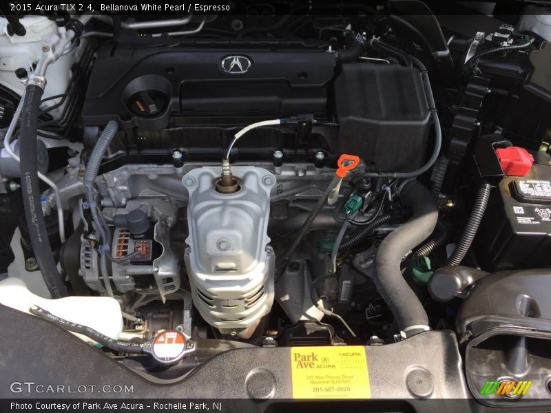 Bellanova White Pearl / Espresso 2015 Acura TLX 2.4