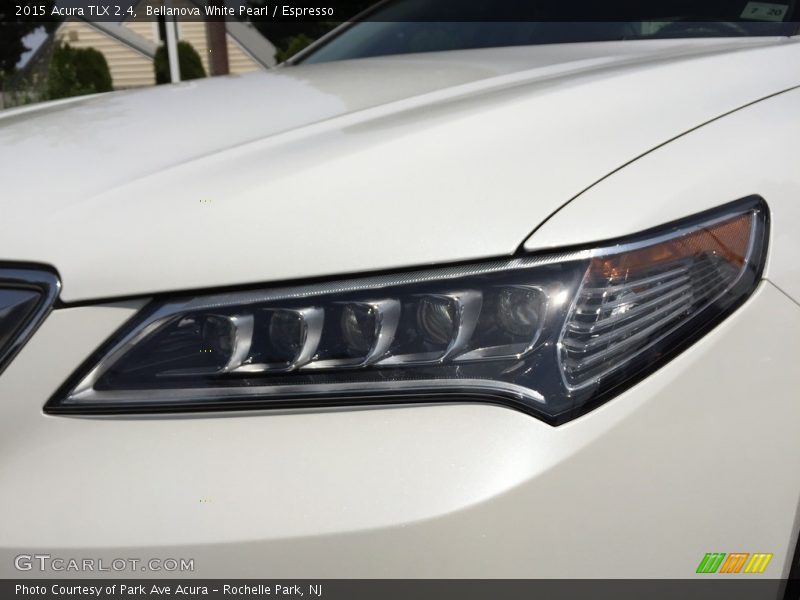 Bellanova White Pearl / Espresso 2015 Acura TLX 2.4
