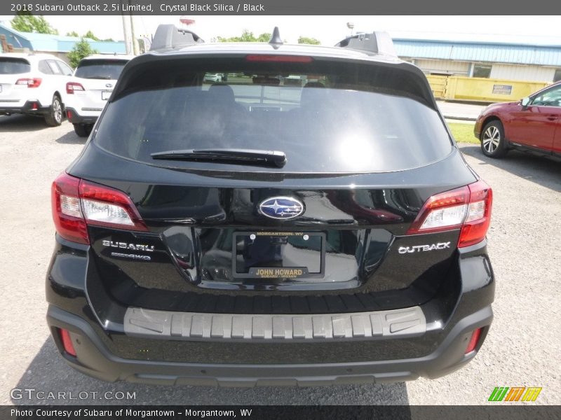 Crystal Black Silica / Black 2018 Subaru Outback 2.5i Limited