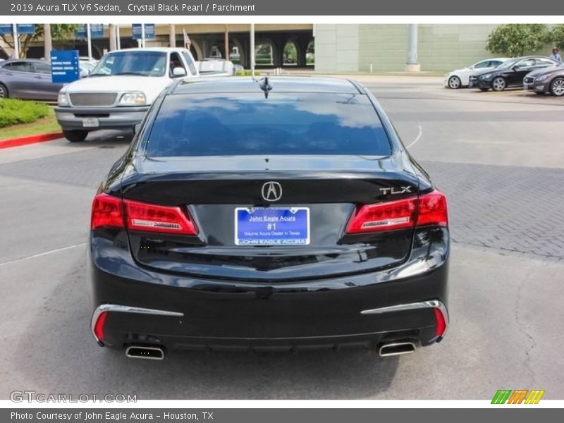 Crystal Black Pearl / Parchment 2019 Acura TLX V6 Sedan