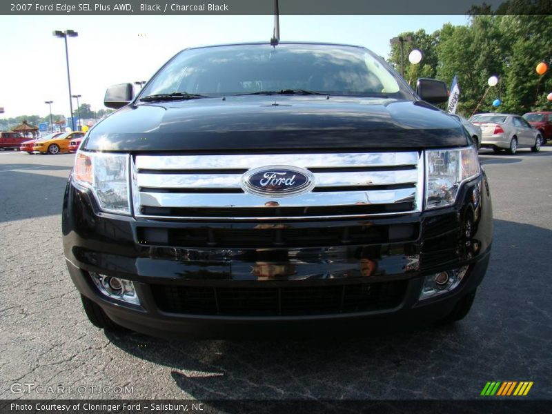 Black / Charcoal Black 2007 Ford Edge SEL Plus AWD