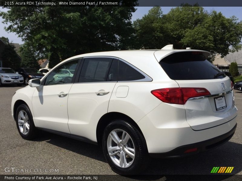 White Diamond Pearl / Parchment 2015 Acura RDX Technology