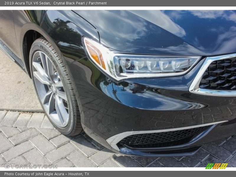 Crystal Black Pearl / Parchment 2019 Acura TLX V6 Sedan