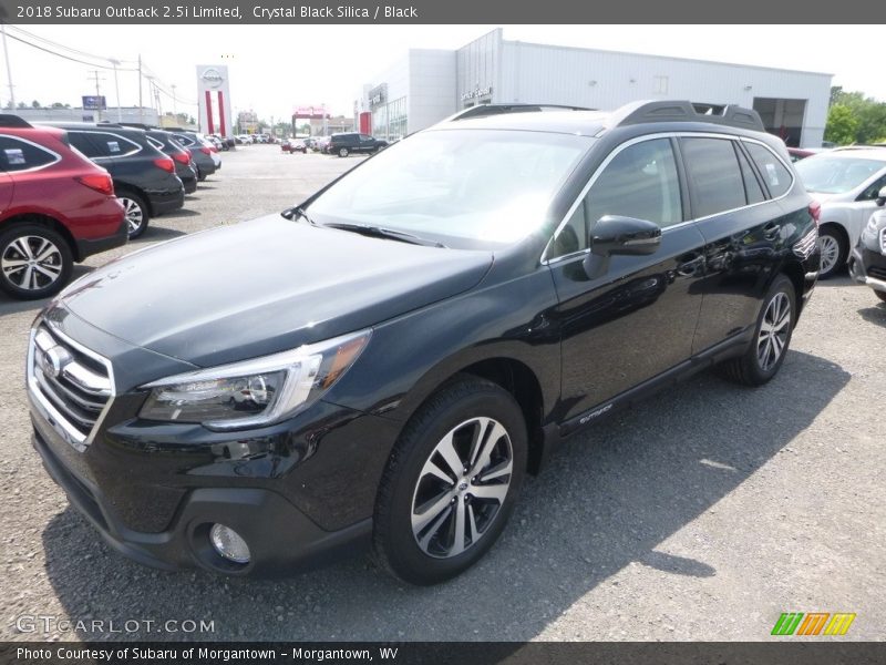 Crystal Black Silica / Black 2018 Subaru Outback 2.5i Limited