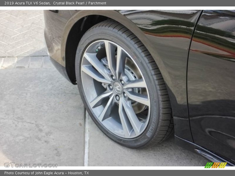 Crystal Black Pearl / Parchment 2019 Acura TLX V6 Sedan