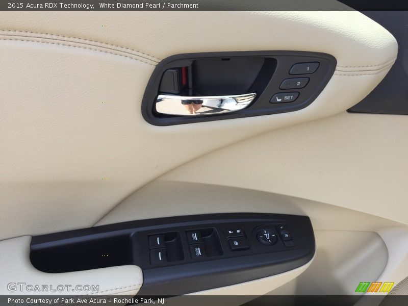 White Diamond Pearl / Parchment 2015 Acura RDX Technology