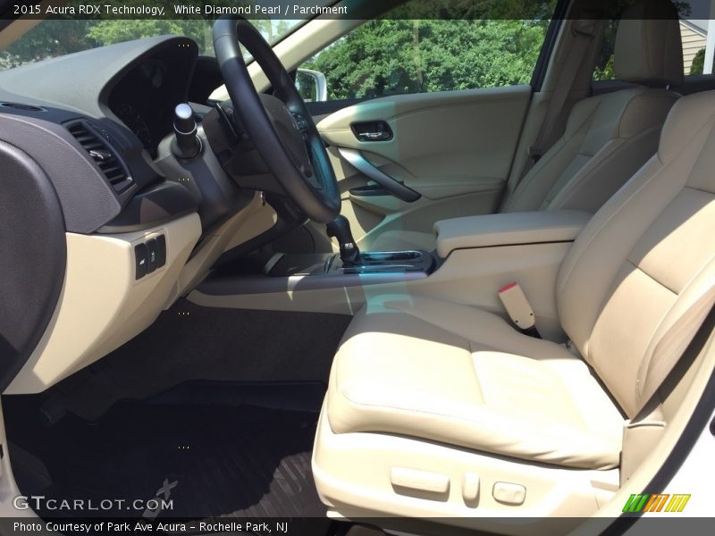 White Diamond Pearl / Parchment 2015 Acura RDX Technology
