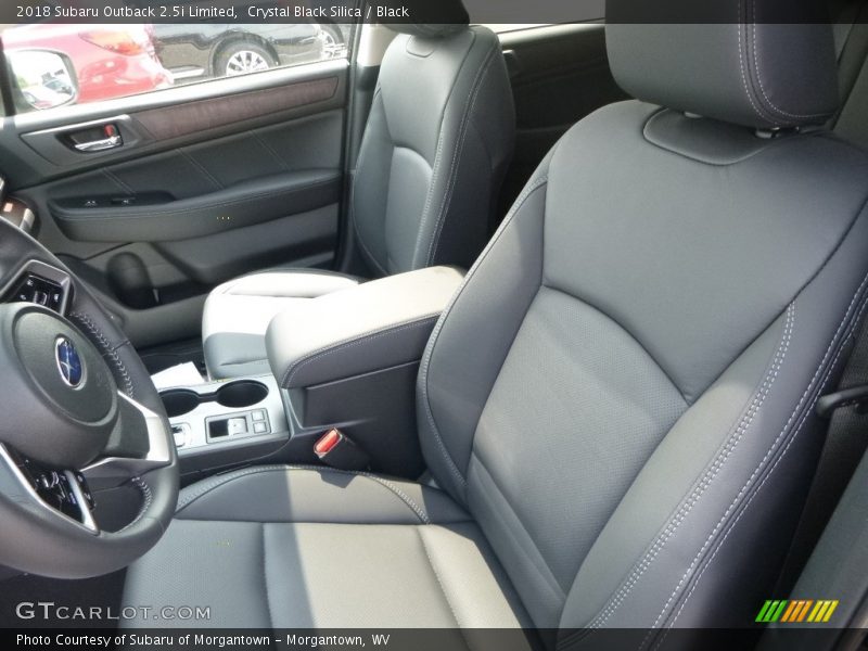 Crystal Black Silica / Black 2018 Subaru Outback 2.5i Limited