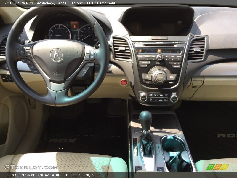 White Diamond Pearl / Parchment 2015 Acura RDX Technology