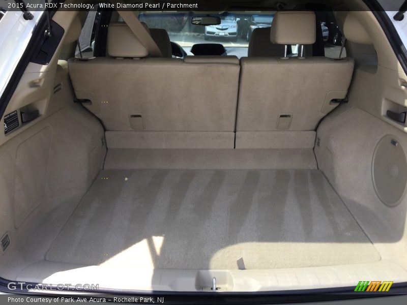 White Diamond Pearl / Parchment 2015 Acura RDX Technology