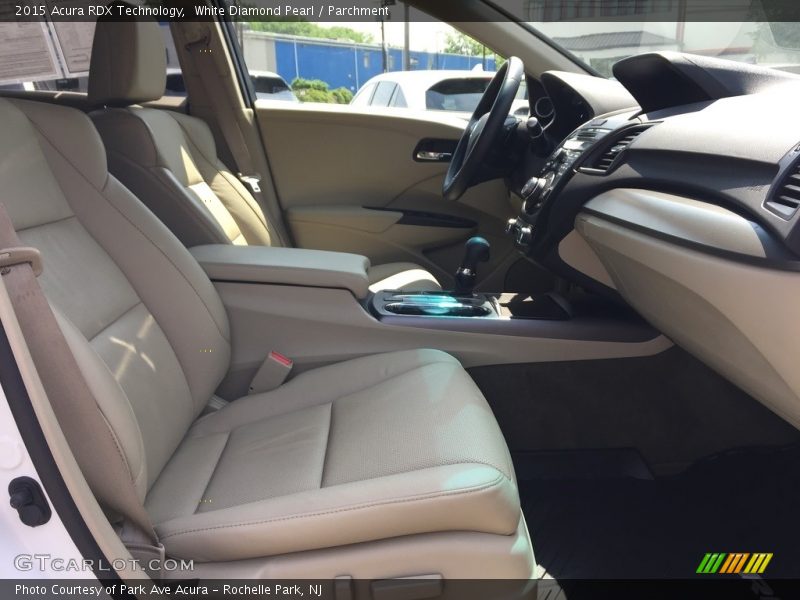 White Diamond Pearl / Parchment 2015 Acura RDX Technology