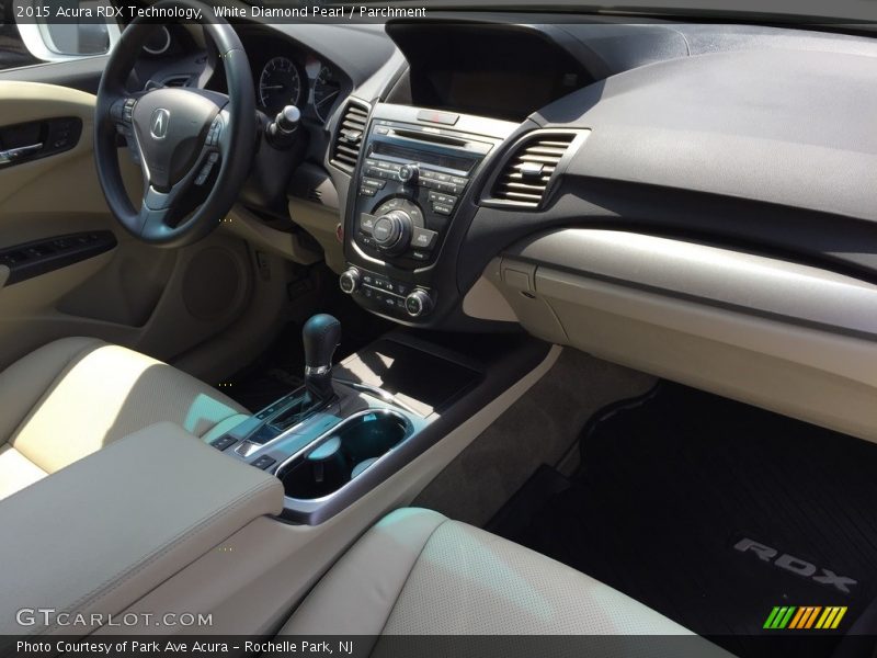 White Diamond Pearl / Parchment 2015 Acura RDX Technology