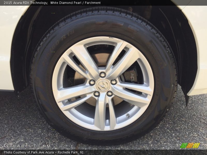 White Diamond Pearl / Parchment 2015 Acura RDX Technology