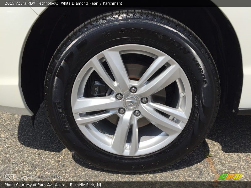 White Diamond Pearl / Parchment 2015 Acura RDX Technology