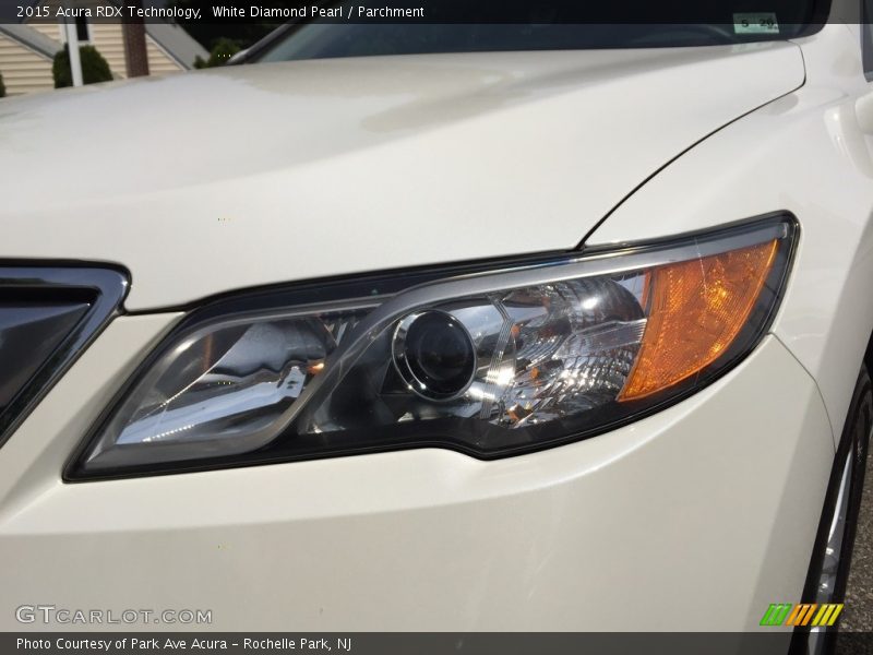 White Diamond Pearl / Parchment 2015 Acura RDX Technology