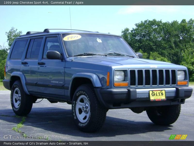 Gunmetal Pearl / Agate 1999 Jeep Cherokee Sport 4x4