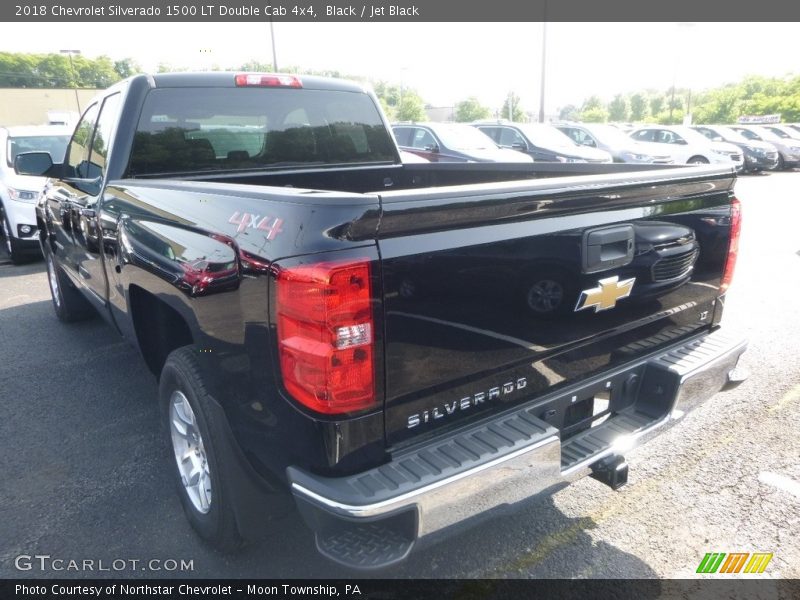 Black / Jet Black 2018 Chevrolet Silverado 1500 LT Double Cab 4x4