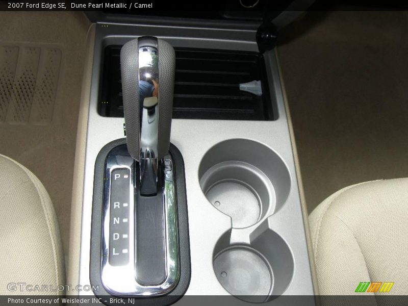 Dune Pearl Metallic / Camel 2007 Ford Edge SE