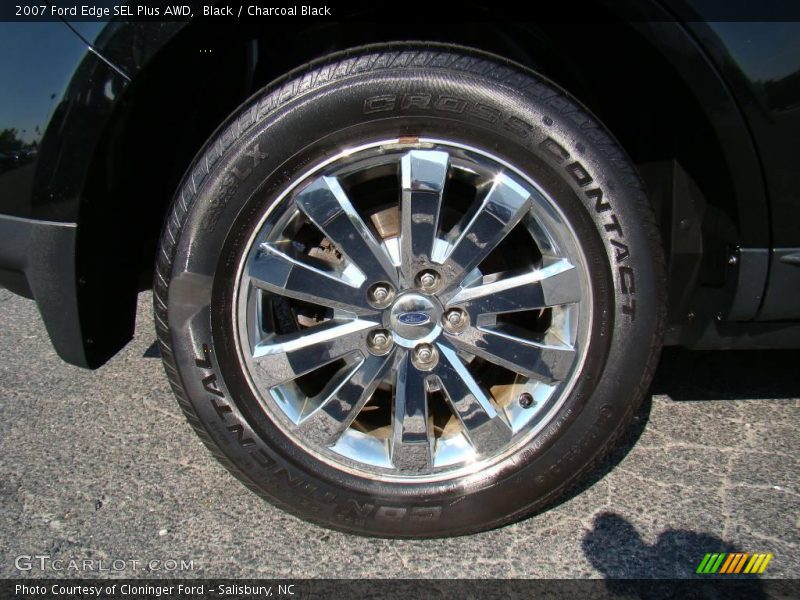 Black / Charcoal Black 2007 Ford Edge SEL Plus AWD