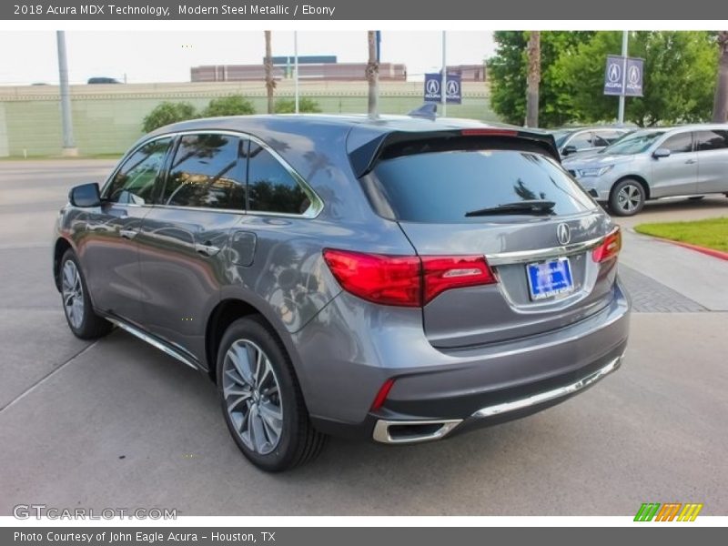 Modern Steel Metallic / Ebony 2018 Acura MDX Technology