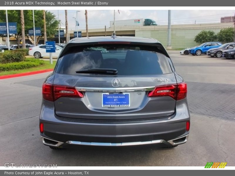 Modern Steel Metallic / Ebony 2018 Acura MDX Technology