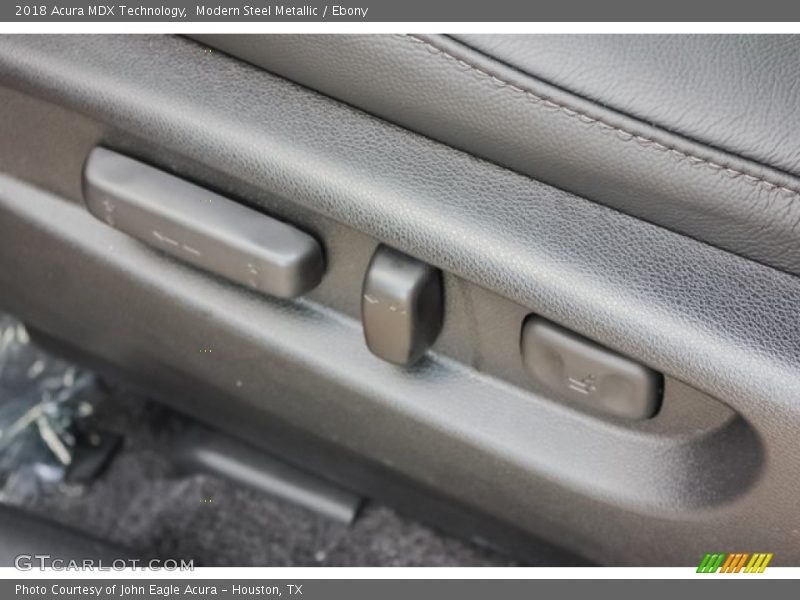 Modern Steel Metallic / Ebony 2018 Acura MDX Technology