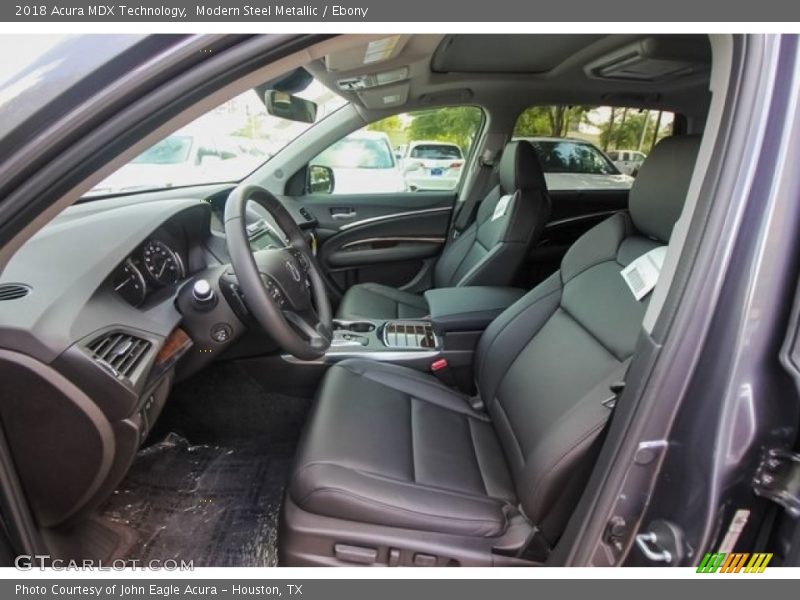 Modern Steel Metallic / Ebony 2018 Acura MDX Technology