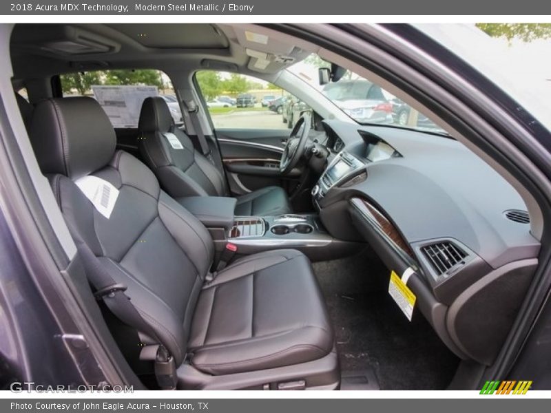 Modern Steel Metallic / Ebony 2018 Acura MDX Technology