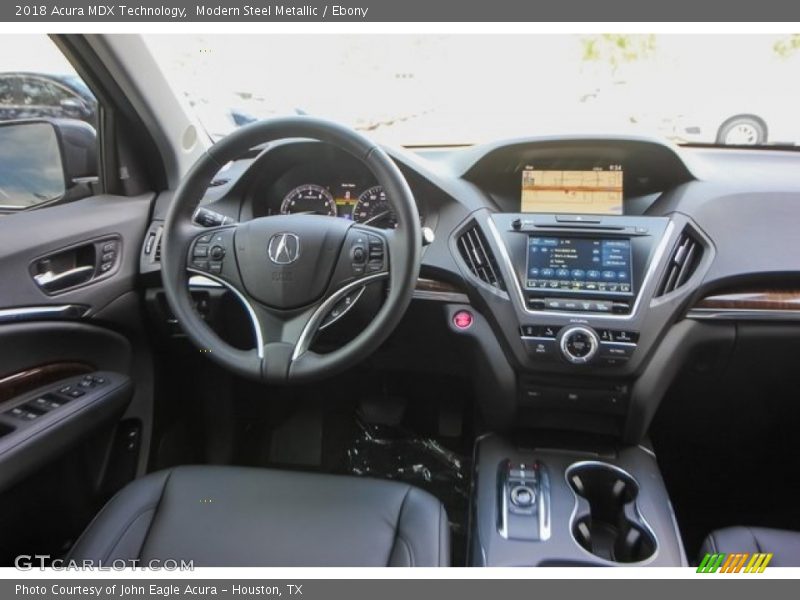 Modern Steel Metallic / Ebony 2018 Acura MDX Technology