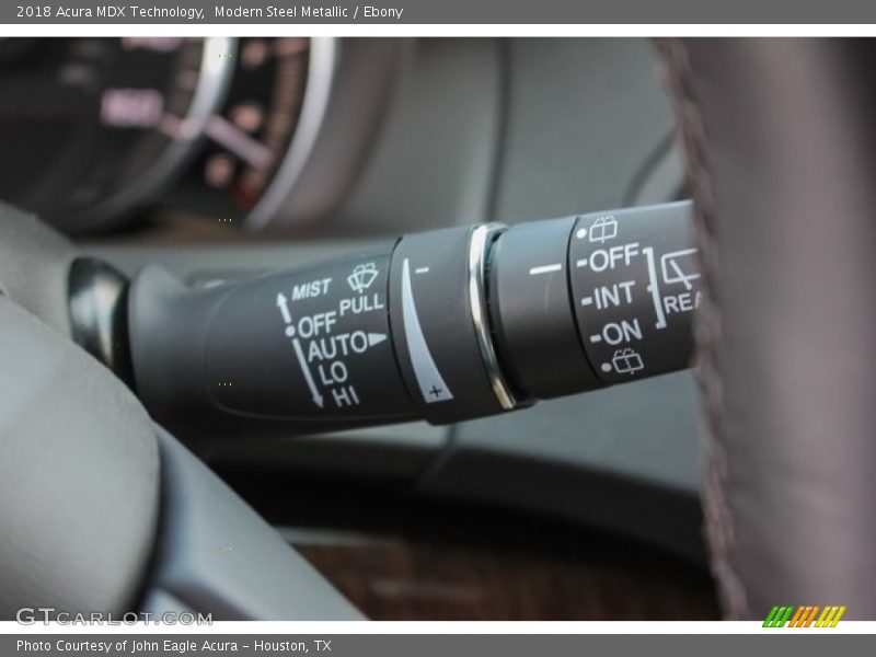 Modern Steel Metallic / Ebony 2018 Acura MDX Technology
