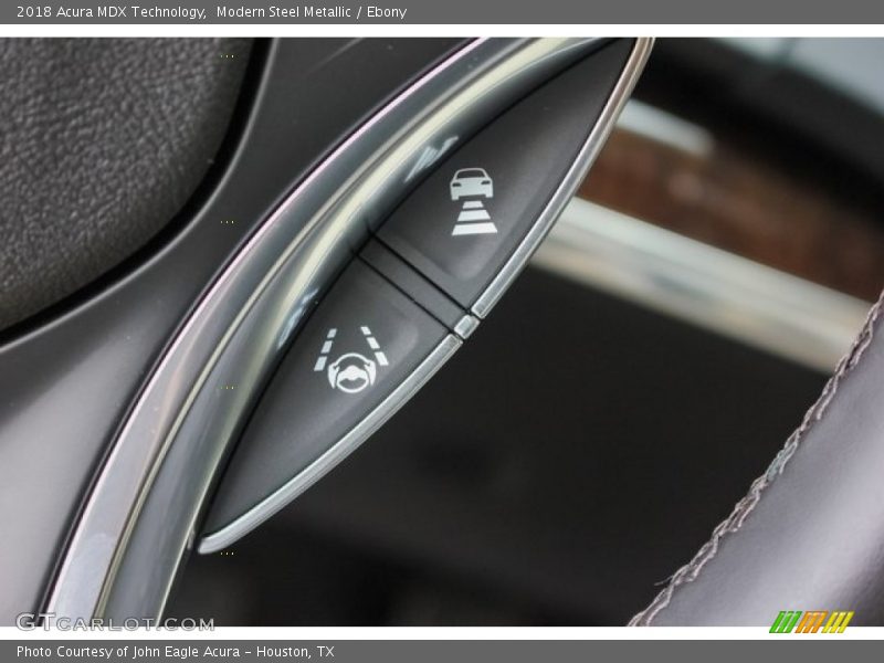 Modern Steel Metallic / Ebony 2018 Acura MDX Technology