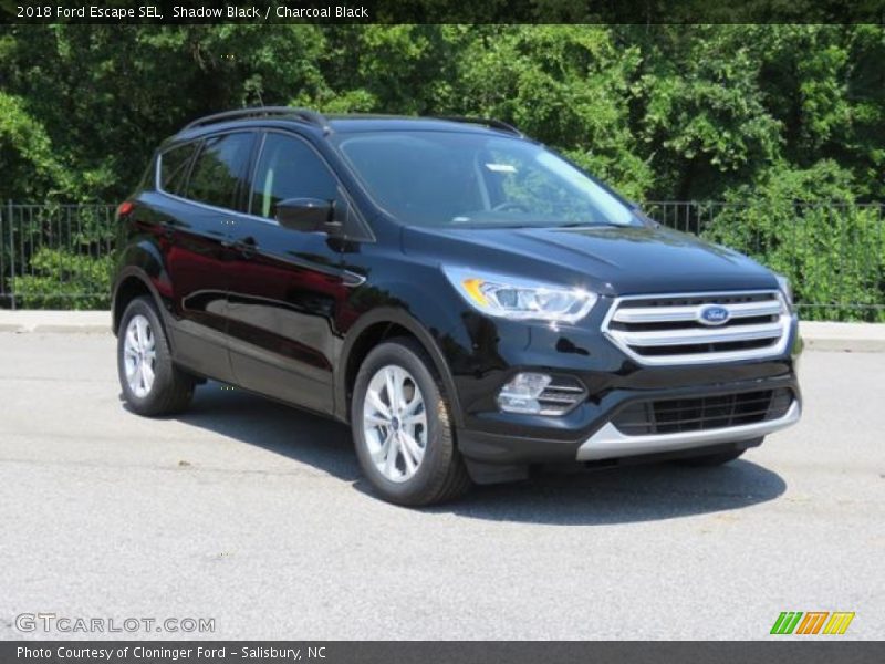 Shadow Black / Charcoal Black 2018 Ford Escape SEL