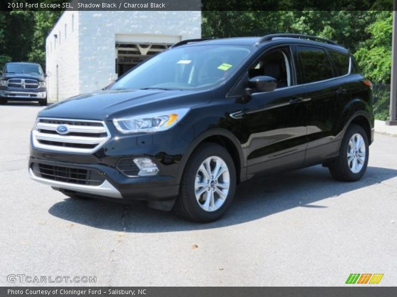 Shadow Black / Charcoal Black 2018 Ford Escape SEL