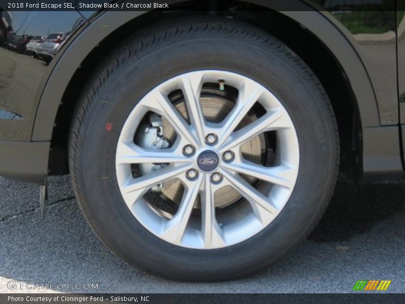 Shadow Black / Charcoal Black 2018 Ford Escape SEL
