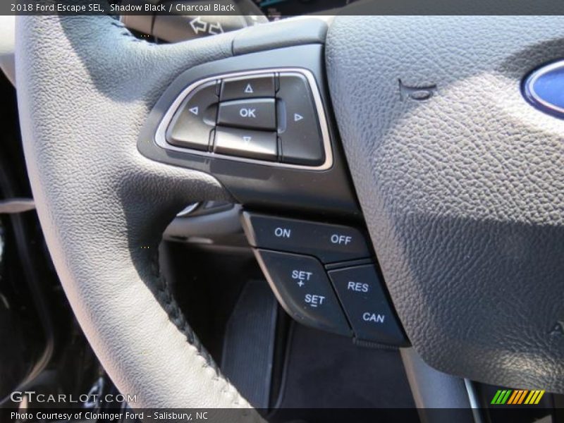 Shadow Black / Charcoal Black 2018 Ford Escape SEL