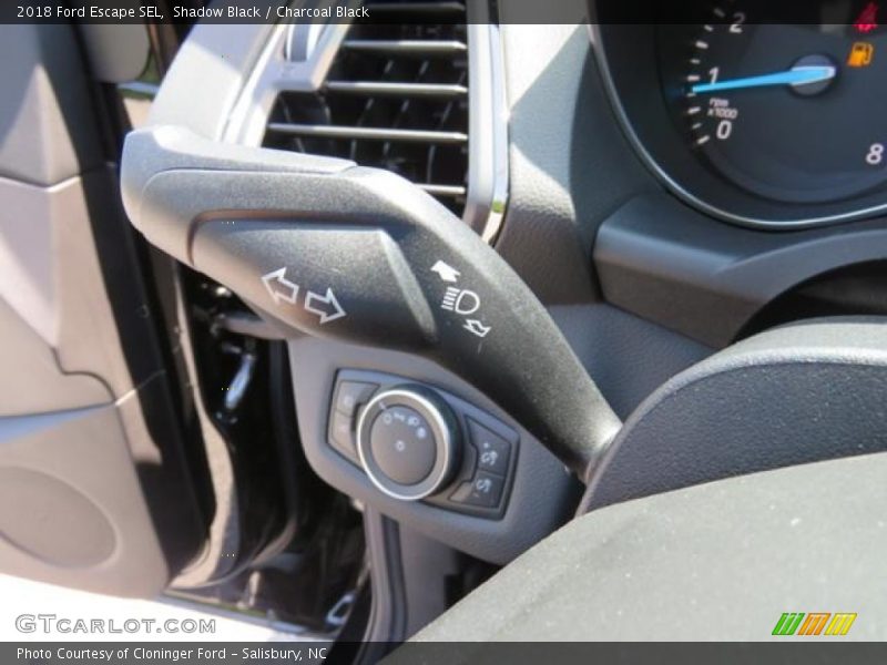 Shadow Black / Charcoal Black 2018 Ford Escape SEL