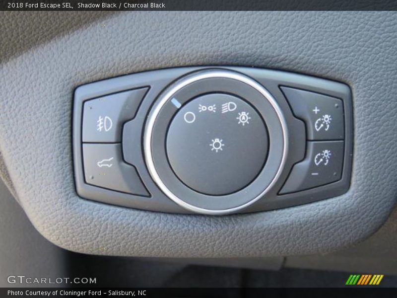 Shadow Black / Charcoal Black 2018 Ford Escape SEL