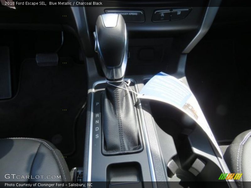 Blue Metallic / Charcoal Black 2018 Ford Escape SEL