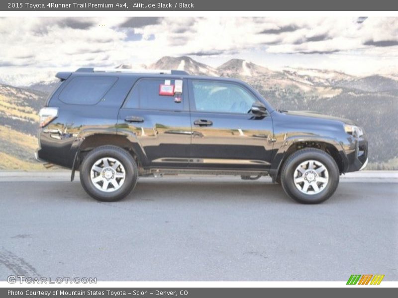 Attitude Black / Black 2015 Toyota 4Runner Trail Premium 4x4