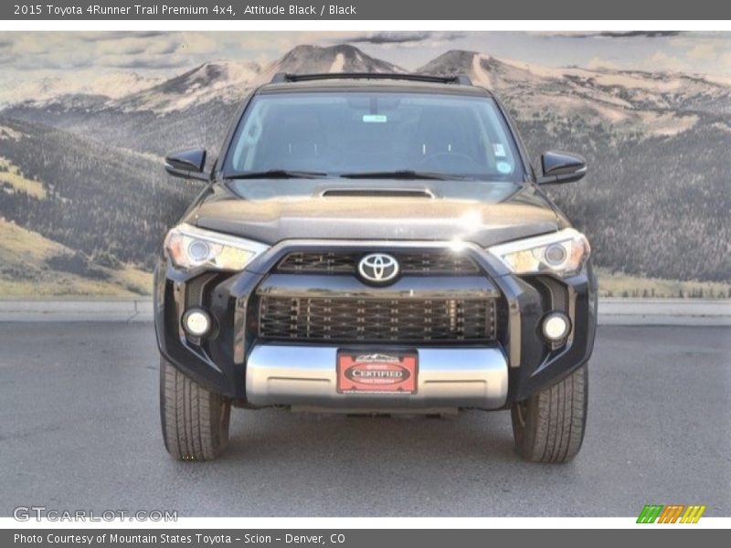 Attitude Black / Black 2015 Toyota 4Runner Trail Premium 4x4